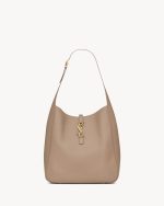 YSL LE 5 À 7 supple LARGE in grained leather